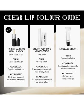 M&amp;middot;A&amp;middot;Cximal Sleek Satin Lipstick - In The Clear