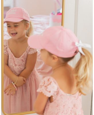 Girls' Big Sister Bow Baseball Hat - Baby, Little Kid