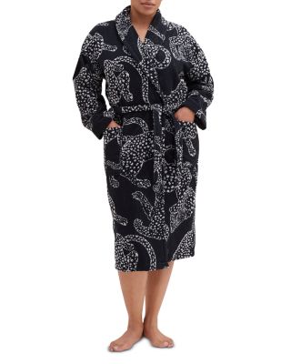 Desmond & Dempsey - Printed Towel Robe