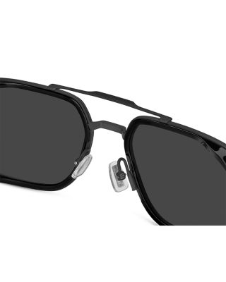 Rectangle Sunglasses, 55mm