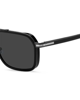 Rectangle Sunglasses, 55mm