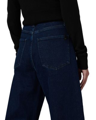 The Mia Petite Wide Leg High Rise Jeans in Cinema