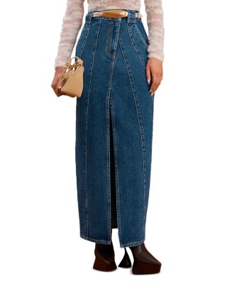 Cult Gaia - Mia Denim Maxi Skirt