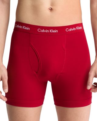 Calvin Klein Cotton Stretch Moisture Wicking Boxer Briefs, Pack of 3