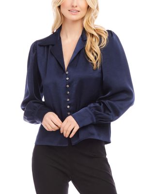Karen Kane - Shirred Blouse