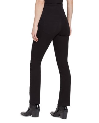 Plus Straight Leg Jeans in Black