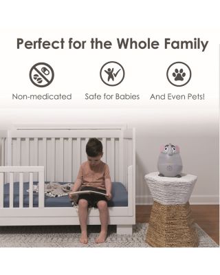 Adorable Humidifier, Mini Elephant, Cool Mist Humidifier with Vapor Tray, 0.5 Gal.