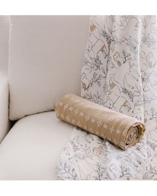 Copper Dash & Ezra Print Swaddle Wraps, 2 Pack - Ages 0-36 Months