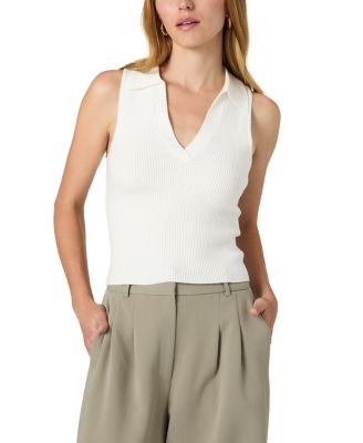 FRENCH CONNECTION - Cosysoft V Neck Knit Tank Top