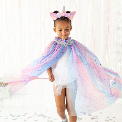Girls' Purple Unicorn Dress Up Kit - Little Kid