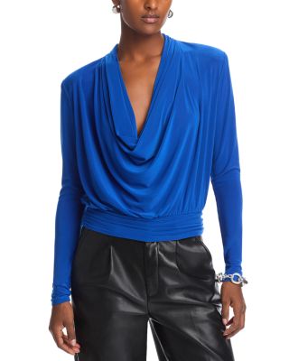 Ramy Brook Eden Cowlneck Top