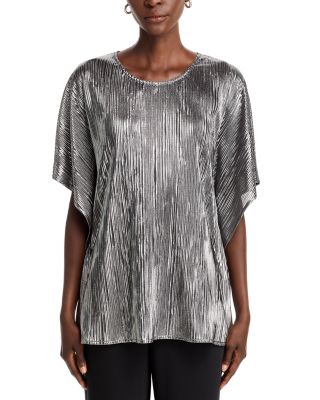 Pliss&amp;eacute; Caftan Top