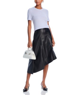 Short Sleeve Cashmere Shell Top - Exclusive