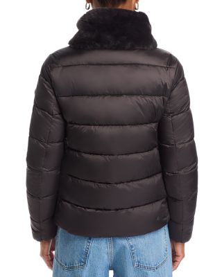 Mei Faux Fur Collar Coat