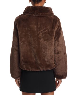Jeon Reversible Faux Fur Jacket