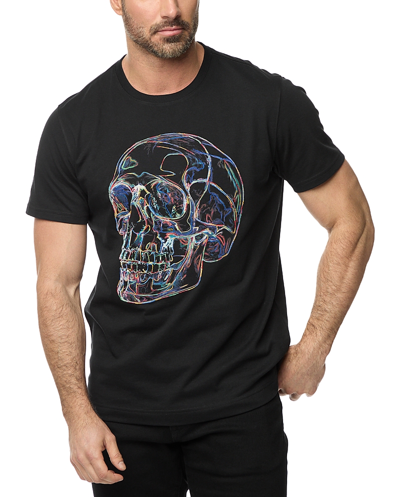 Shop Robert Graham Short Sleeve Graphic Tee In Black