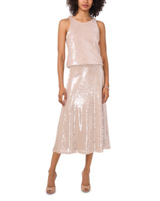 Sequinned Midi Skirt