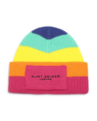KURT GEIGER LONDON Logo Patch Beanie | Bloomingdale display picture 3