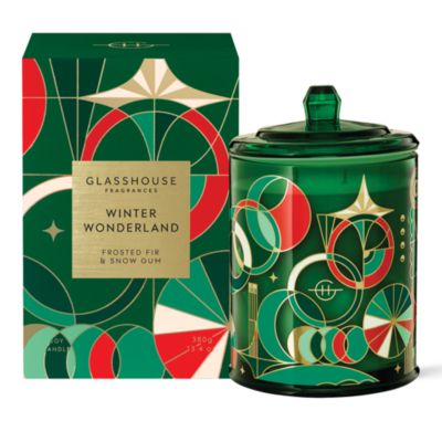 Glasshouse Fragrances - Winter Wonderland Candle, 13.4 oz.