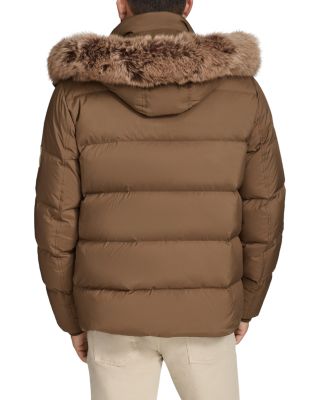 Forester Faux Fur Trim Down Jacket