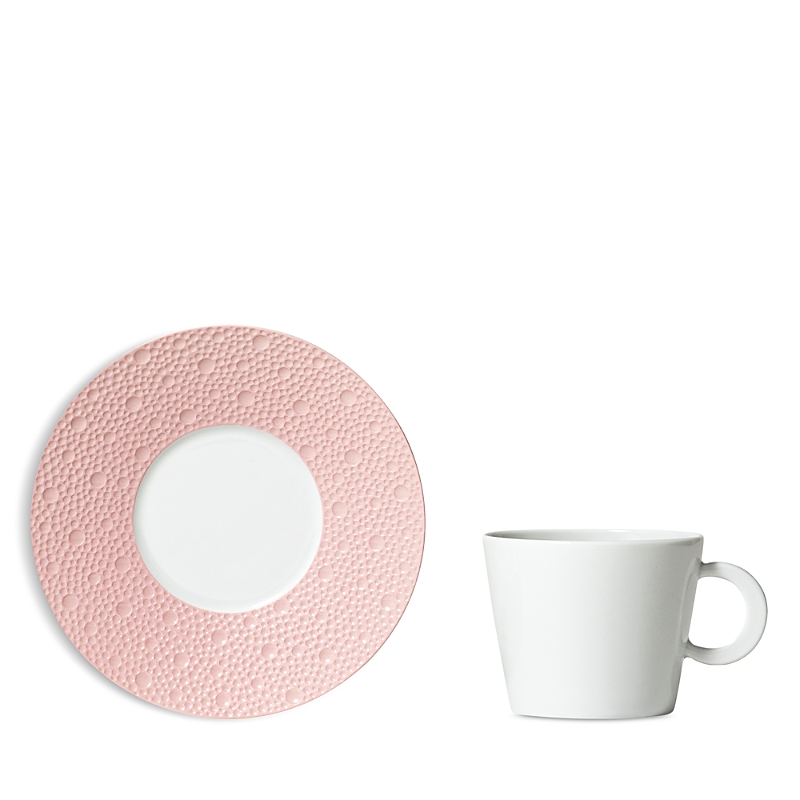 Bernardaud Ecume Rose Tea Cup And Saucer