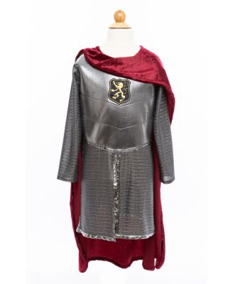 Great Pretenders - Silver Tone Knight with Cape Costume - Ages 5-6 Years