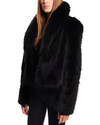 Vanessa Faux Fur Cropped Coat
