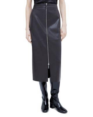 MAX&Co. - Opaline Faux Leather Skirt