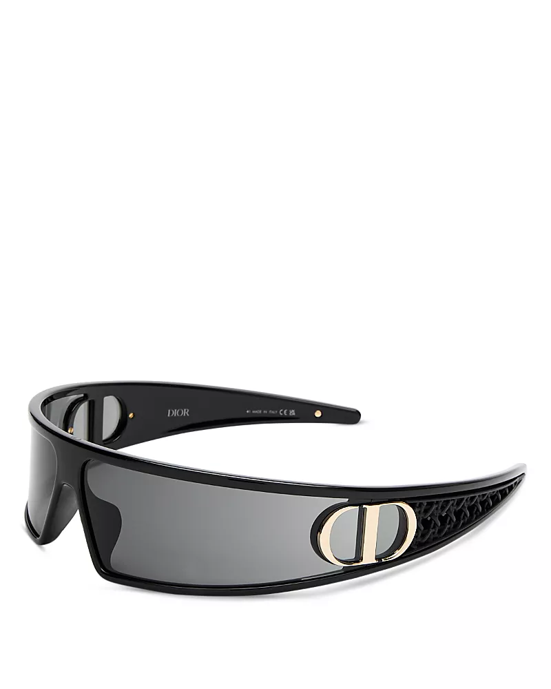 Dior VeryDior M1U Shield Sunglasses, 91mm
