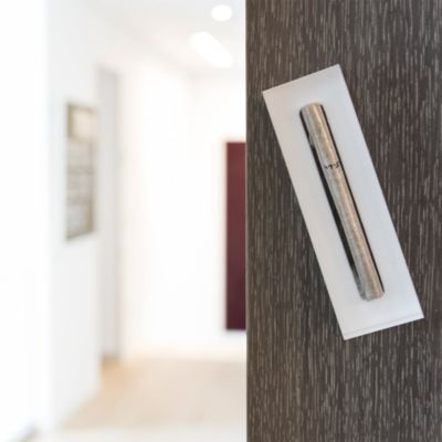 Mezuzah Case - Medium White