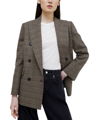 Max & Co. Rena Plaid Blazer