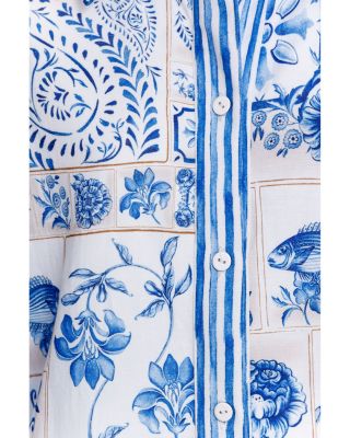 Chrissy Shirt in Azure