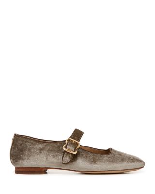 Women's Michaela Square Toe Buckled Mary Jane Flats