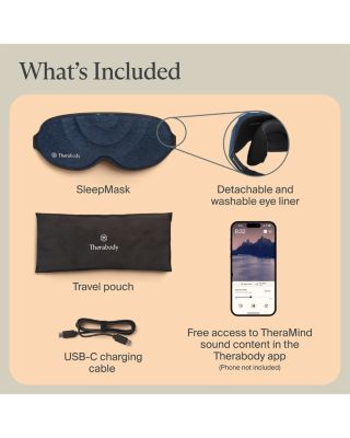 SleepMask with Vibration Therapy