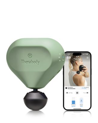 Therabody Theragun Mini Massage Gun - Alpine Green (2nd Generation) | Bloomingdale's EDITORIAL Working Out