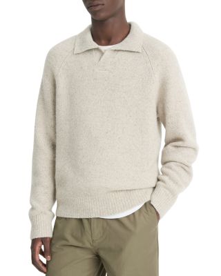 Vince Cashmere Textured Donegal Sweater