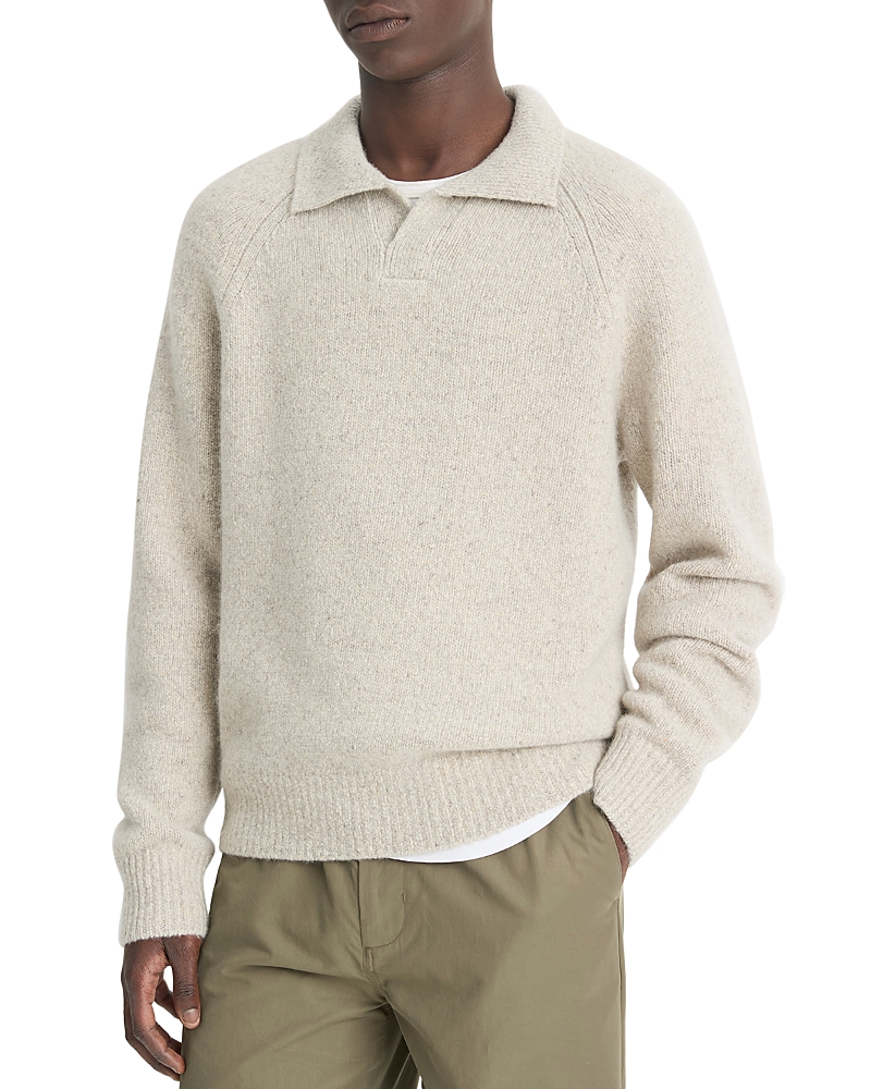 Vince Cashmere Textured Donegal Sweater