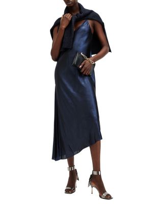 Amos 2-In-1 Satin Maxi Dress
