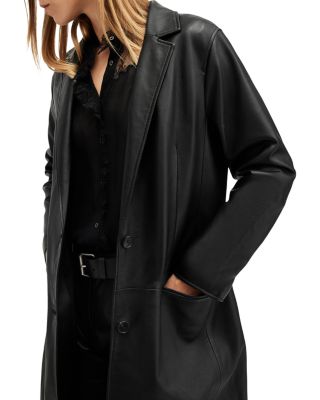 Aire Leather Coat