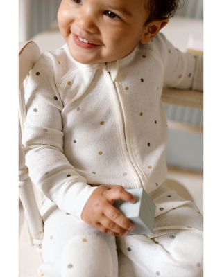 Unisex Pointelle Footless Sleeper - Baby