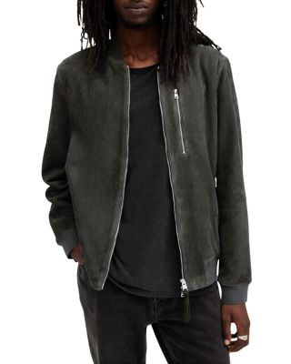 ALLSAINTS - Kemble Suede Bomber Jacket