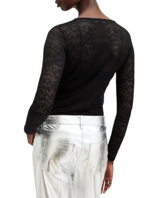 Edana Lace Long Sleeved Top