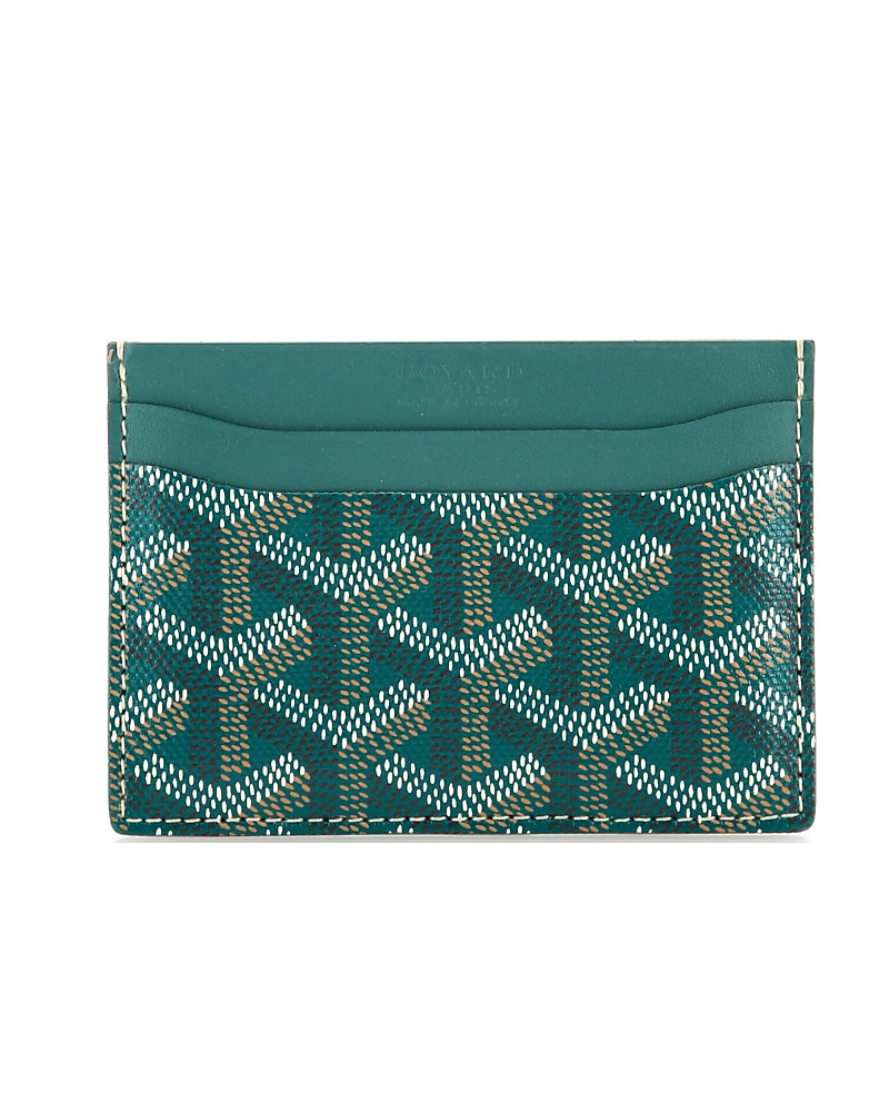 Pre-Owned Goyard Saint Sulpice Card Holder Coated Canvas