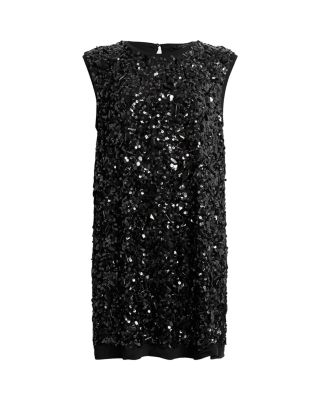 ALLSAINTS Ilia Bead Embellished Mini Dress | Bloomingdale's Women