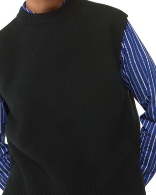 Wool Sleeveless Tank Top