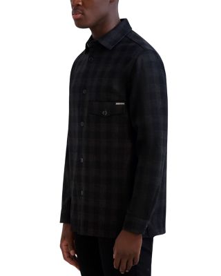 Plaid Slim Fit Button Down Shirt 