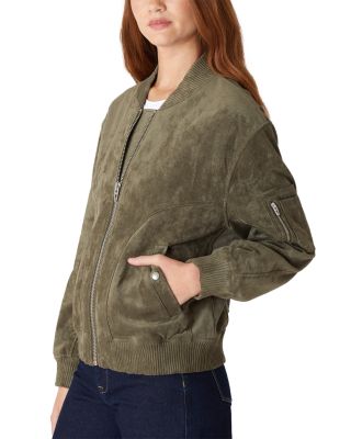 Faux Suede Jacket 