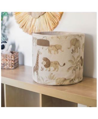 Kendi Safari Print Storage Bin
