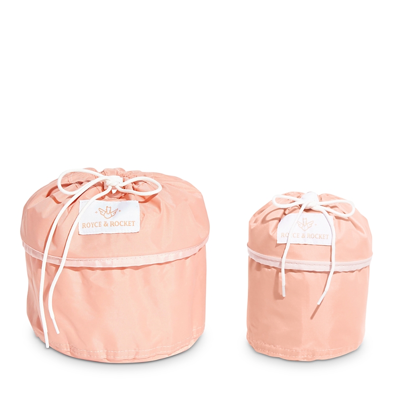 Royce & Rocket The Day To Night Catch All, Set Of 2 In Cloud Pink