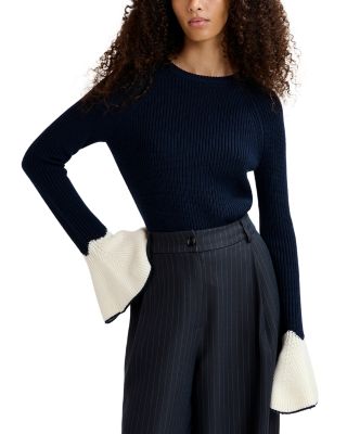 Flared Cuff Sweater